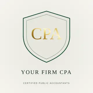 Accountant Logo template — Crest · Paper & Forest