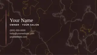 DonForge luxury template — Classic Card · Blush & Rose Gold (Noir)