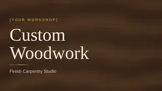 Carpentry template — Classic Deck · Walnut & Brass
