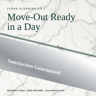 Cleaning template — Diagonal · Pearl & Teal