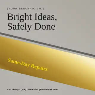 Electrician template — Diagonal · Paper & Volt