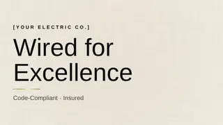 Electrician template — Classic Deck · Midnight Volt (Ivory)