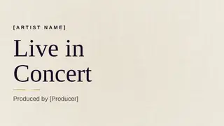 Music template — Classic Deck · Velvet & Gold (Ivory)
