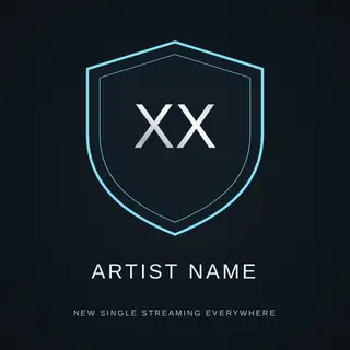 Rap Artist Logo template — Crest · Ice Cold