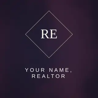 Real Estate Logo template — Minimal Mark · Navy & Pearl